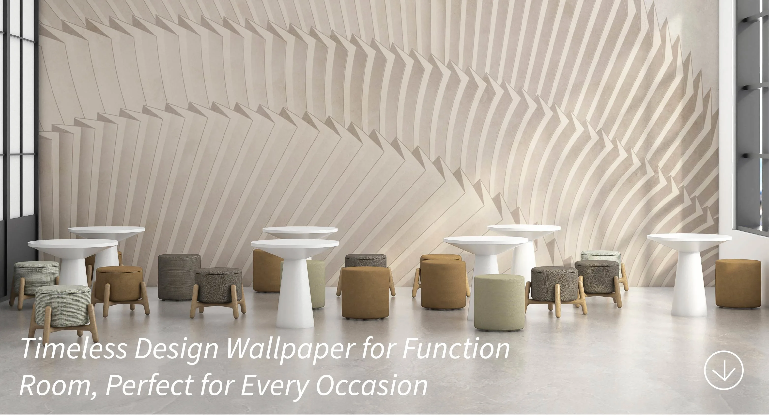 Function room wallpaper
